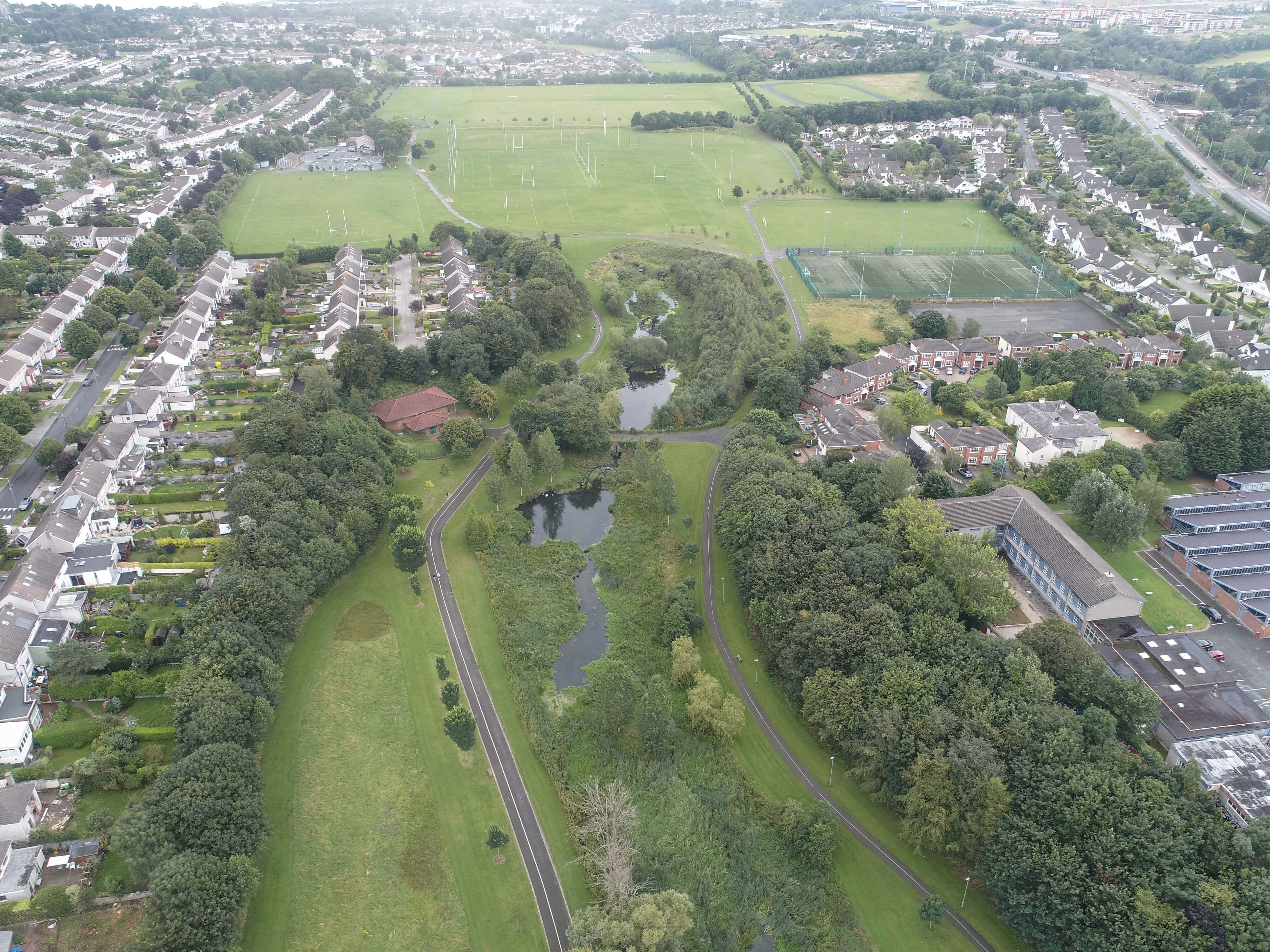 Image 7: aerial view of Kilbogget Park