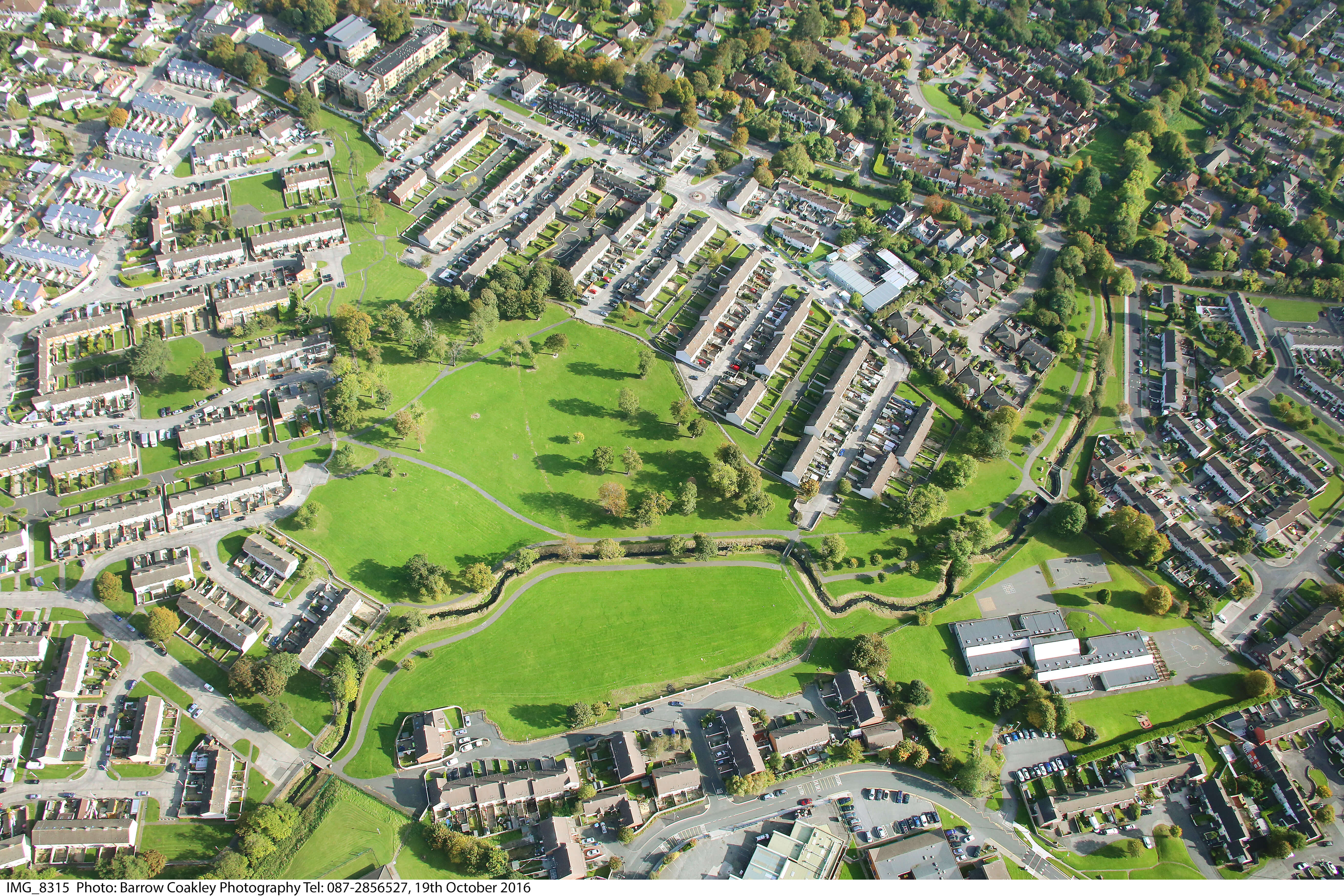 Image 3: Aerial view of Glenavon Park