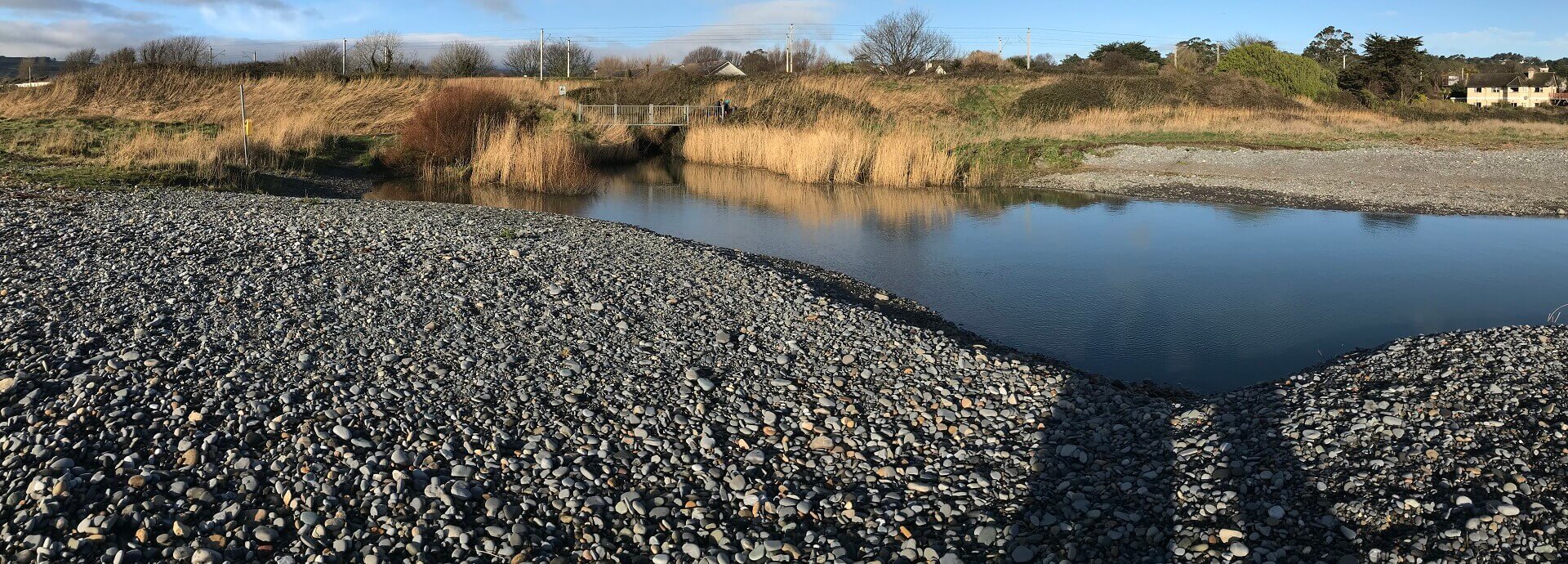 Image 8: mouth of the Deansgrange Stream at Killiney Strand